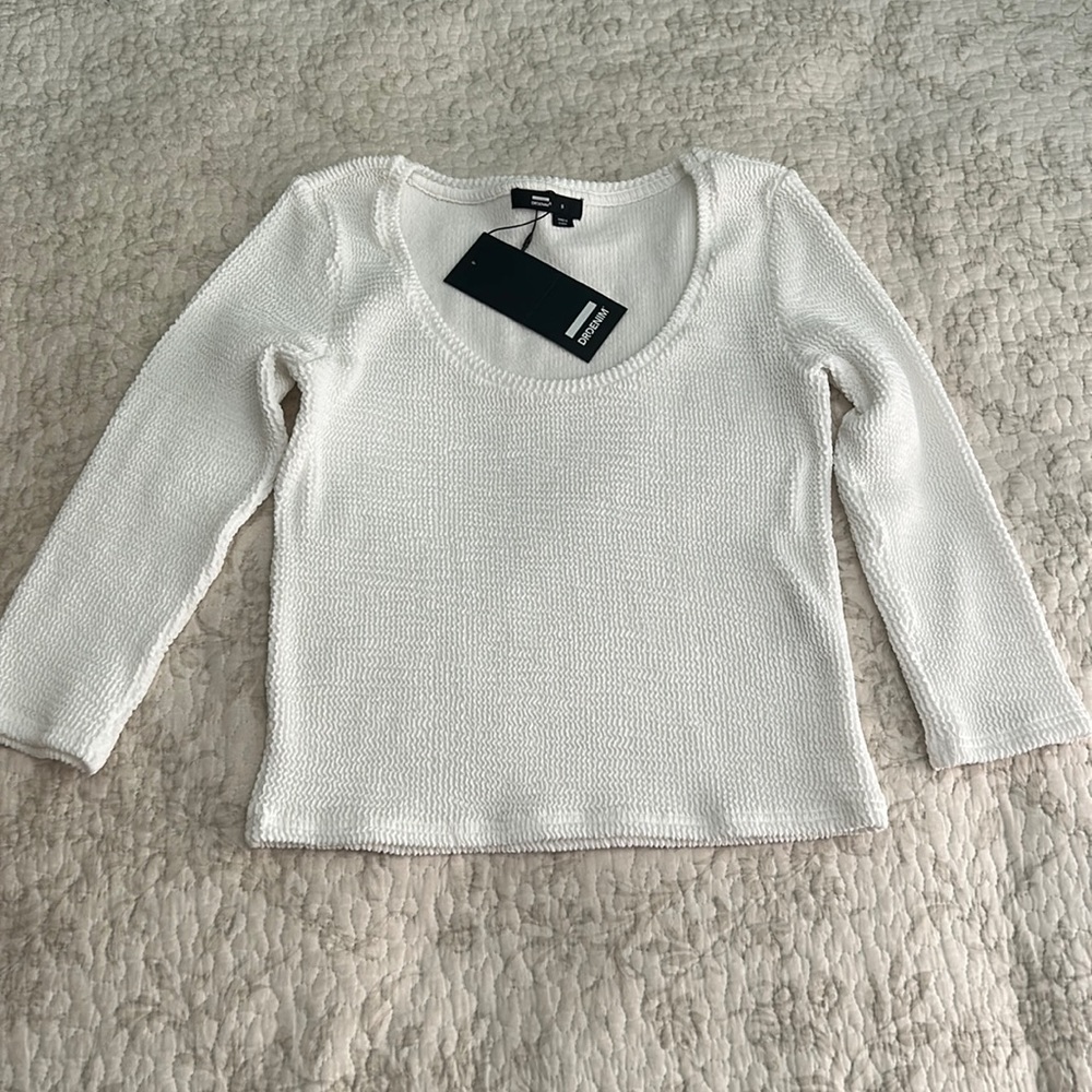 Dr. Denim White Top